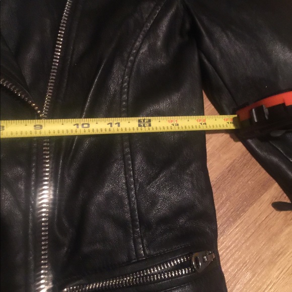Zara Trafaluc Leather Jacket in Women Small - Picture 10 of 15